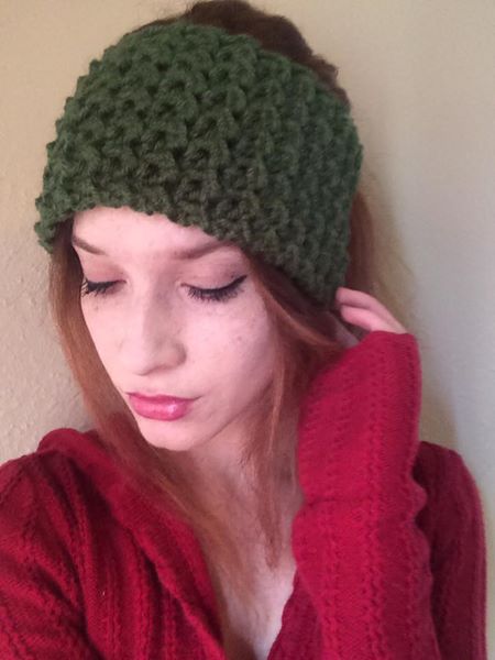 chunky knit ear warmers